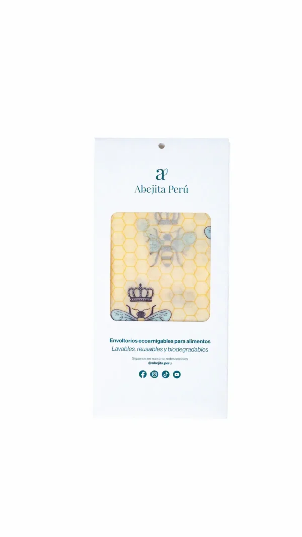 Envoltorio de tela encerada - Pack 4 Und