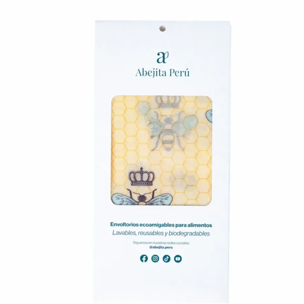 Envoltorio de tela encerada - Pack 4 Und