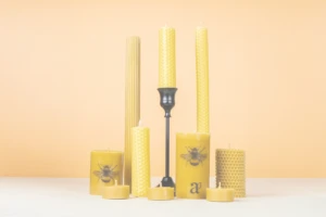 Velas v2 Cirio "Altar Dorado"- Pack 2 Und