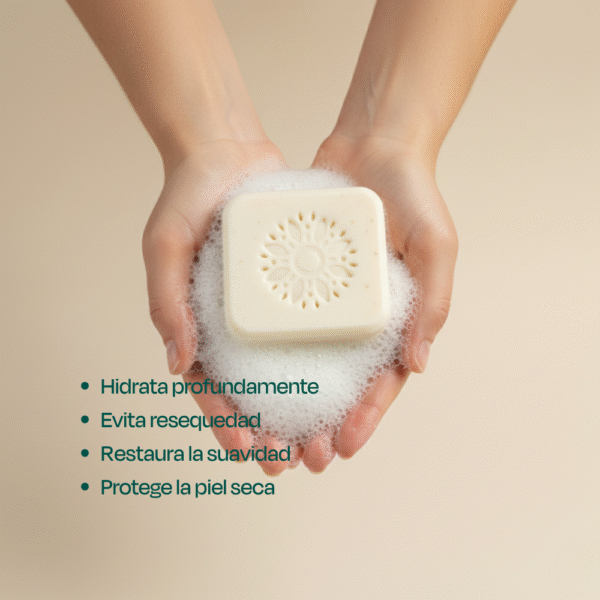 Jabón Artesanal Avena & Miel – Hidrata