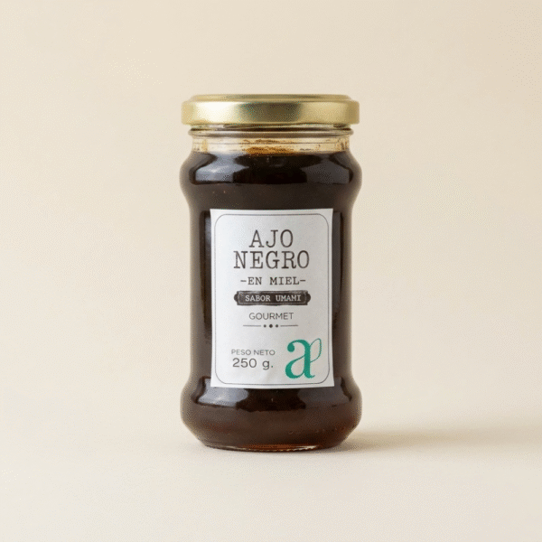 Miel con ajo negro - gourmet Miel con Ajo Negro – Dulce & Umami