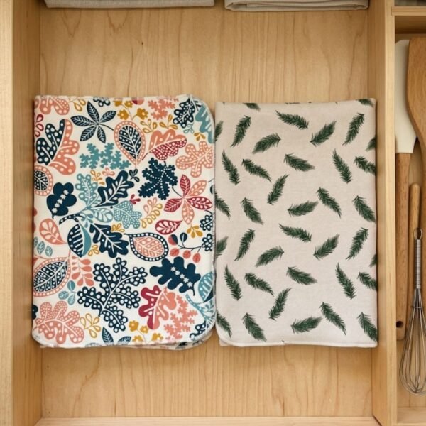Paños de Cocina Reutilizables - Pack x5
