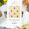 Tela encerada estampado Abejas Pack Eco - Cocina Consciente